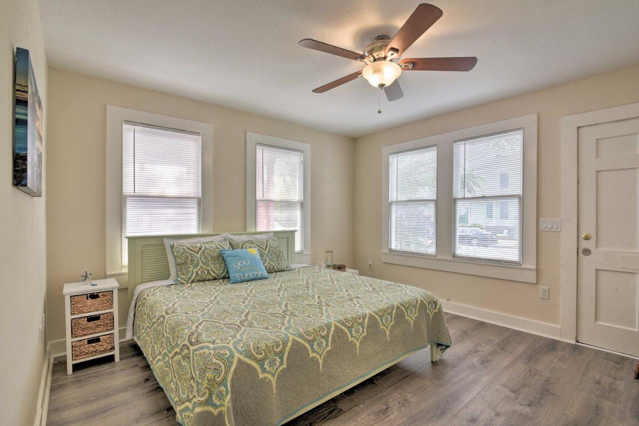 Bright Galveston Bungalow Half Mi To Pleasure Pier Eksteriør bilde
