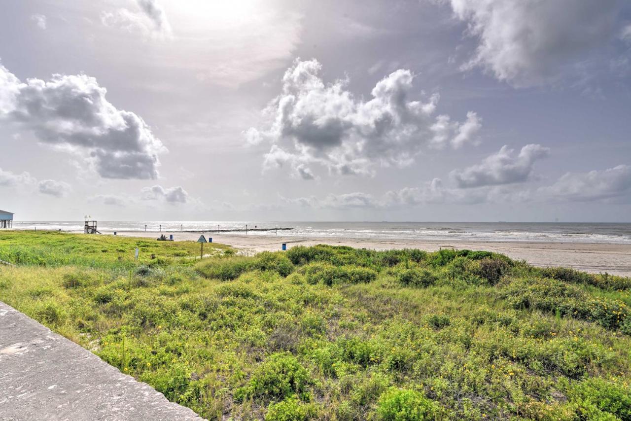 Bright Galveston Bungalow Half Mi To Pleasure Pier Eksteriør bilde