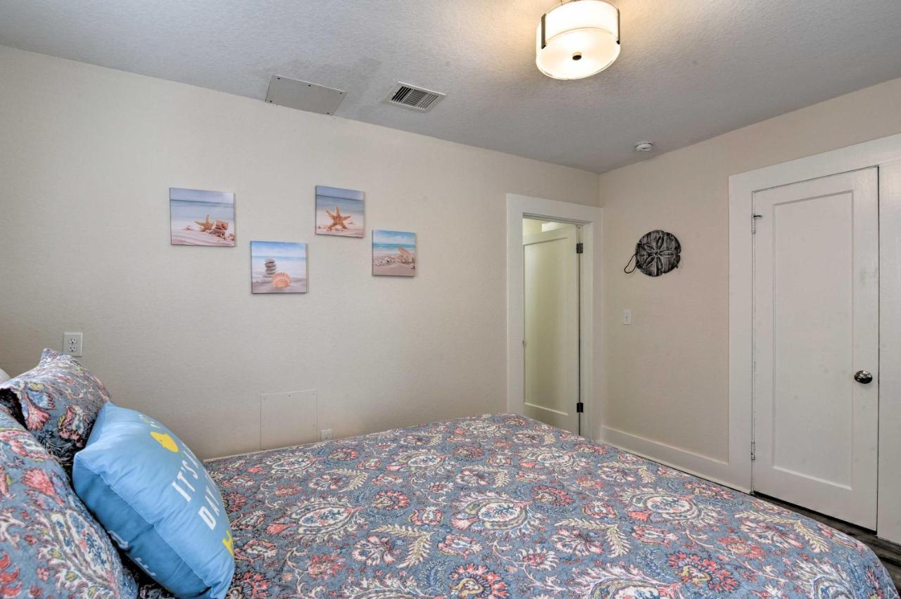 Bright Galveston Bungalow Half Mi To Pleasure Pier Eksteriør bilde